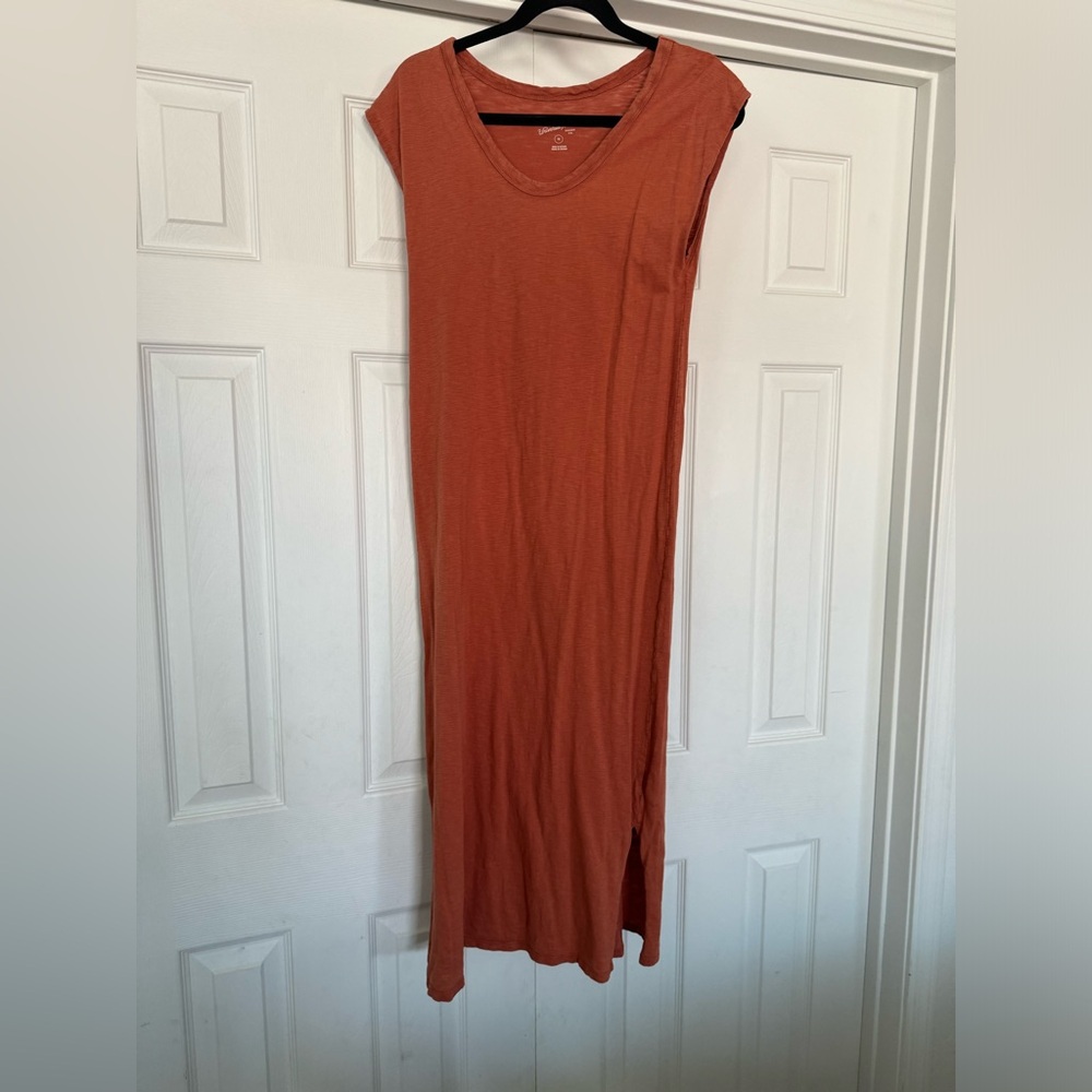 Universal threads orange/rust t shirt dress